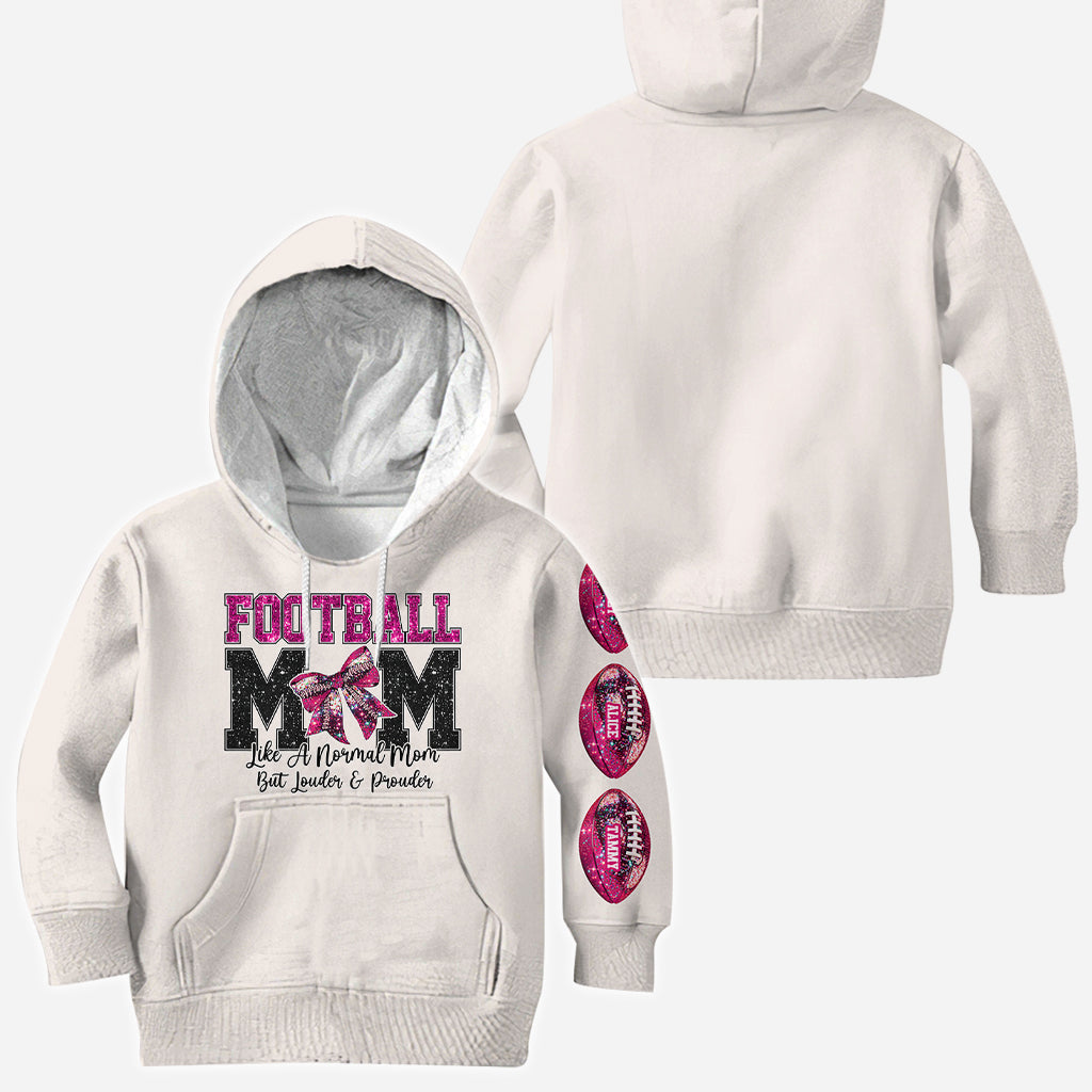 Football Mom - Personalized Football All Over Shirt