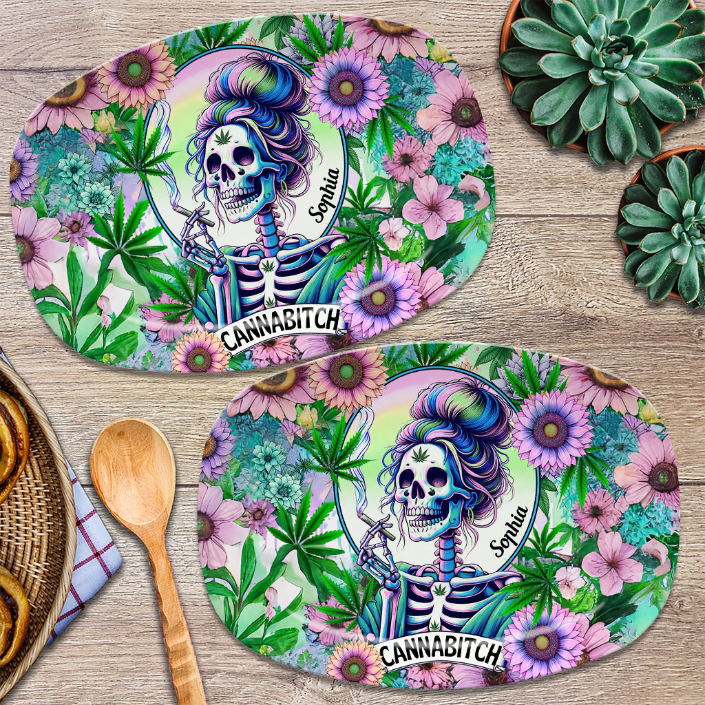 Cannabitch - Personalized Weed Plate