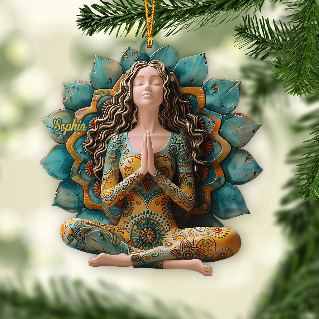 Lose Your Mind Find Your Soul - Personalized Yoga Ornament