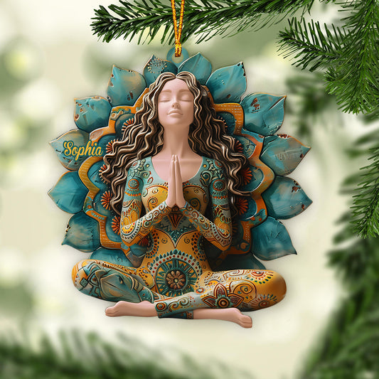 Lose Your Mind Find Your Soul - Personalized Yoga Ornament