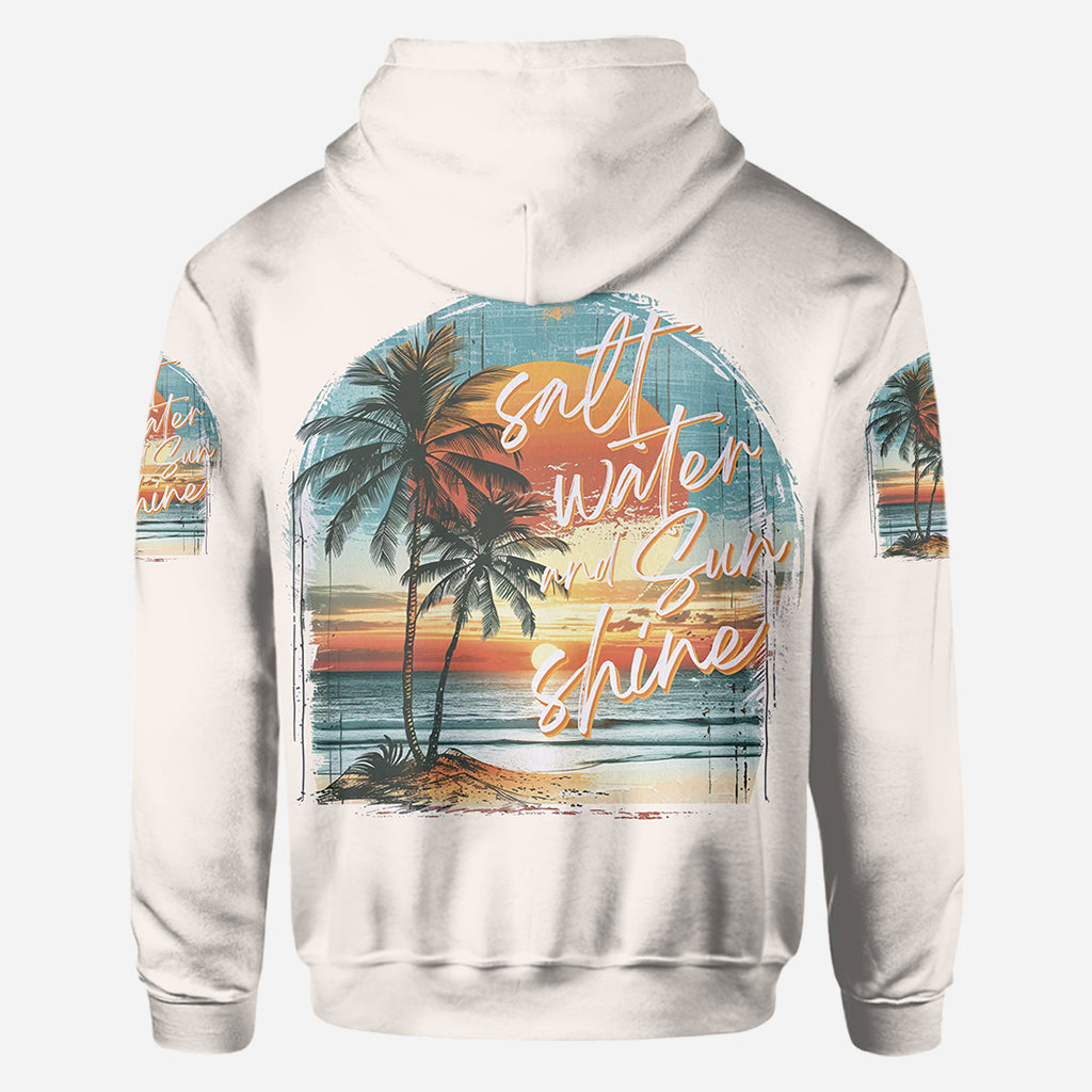 Salt Water Sunshine - Personalized Sea Lover All Over Shirt