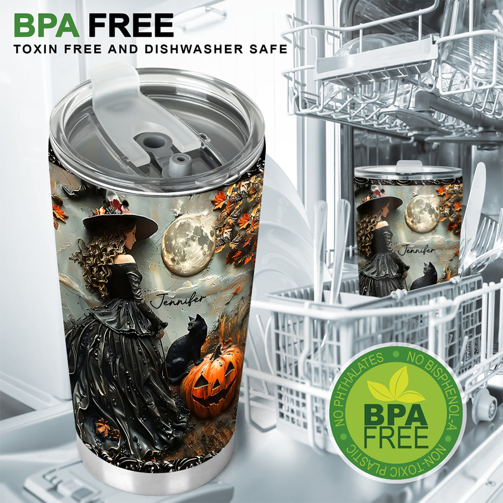 Beautiful Witch - Personalized Witch Tumbler