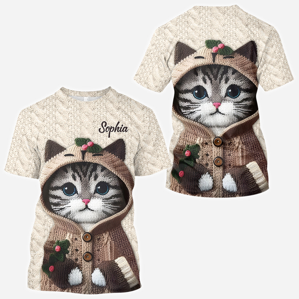 Cute Cat - Personalized Cat All Over Shirt