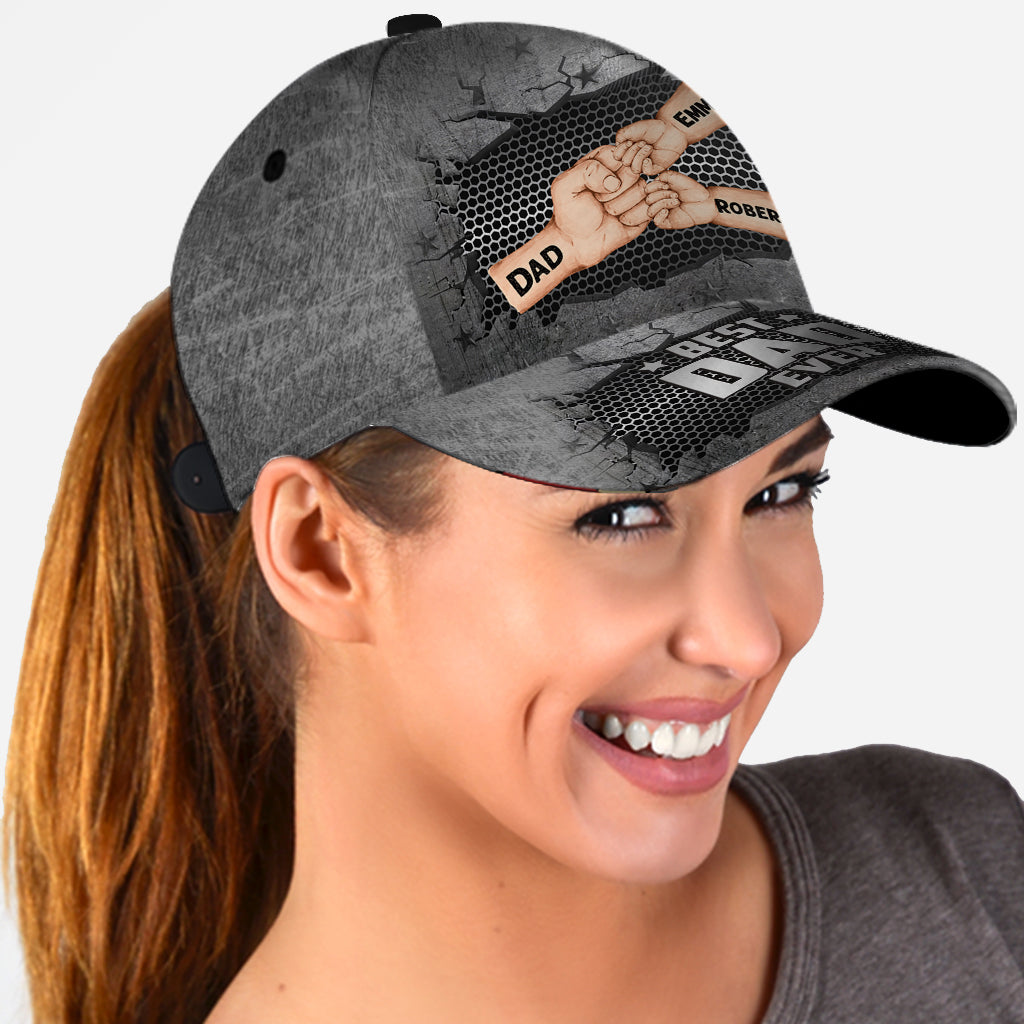 Best Dad Ever - Personalized Father Classic Cap