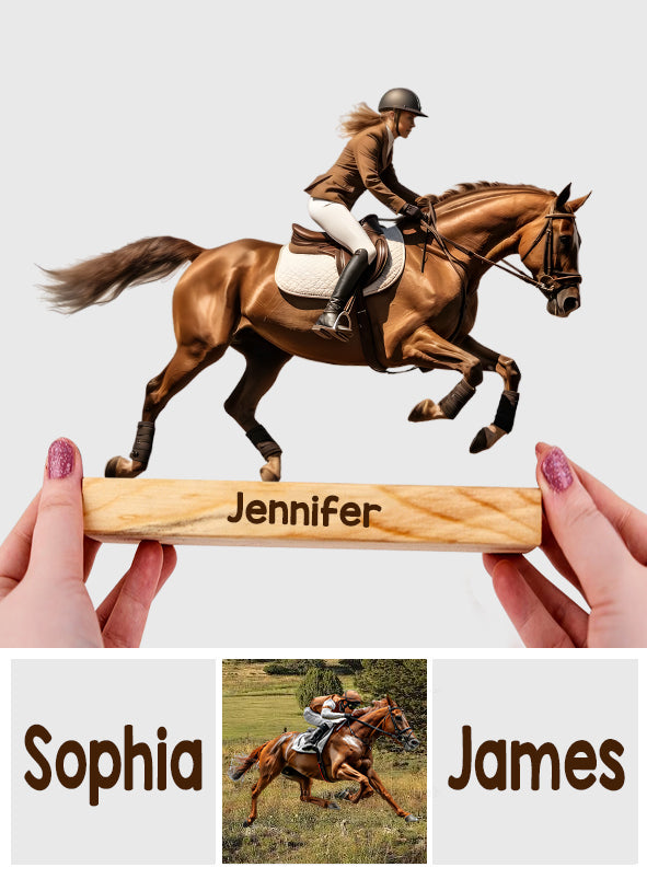 Custom Any Photo Plaque - Personalized Horse Custom Photo Plaque