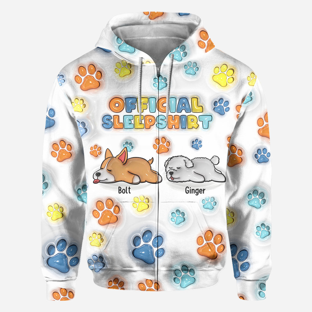 Official Sleepshirt - Personalized Dog All Over Shirt