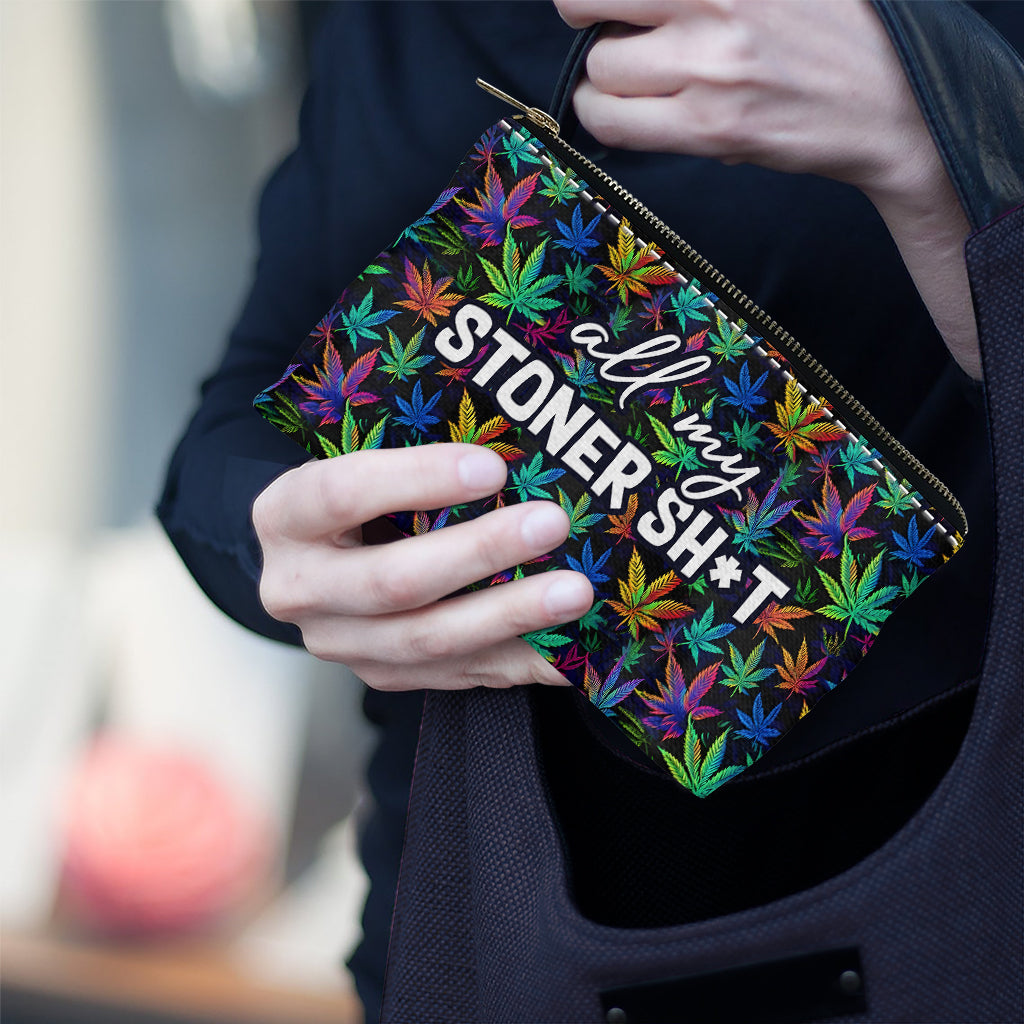 All my Stoner Shite - Personalized Weed Pouch