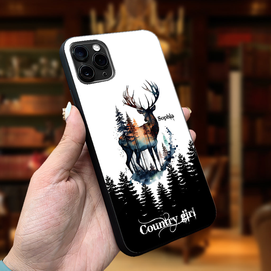 Country Girl - Personalized Hunting Phone Case