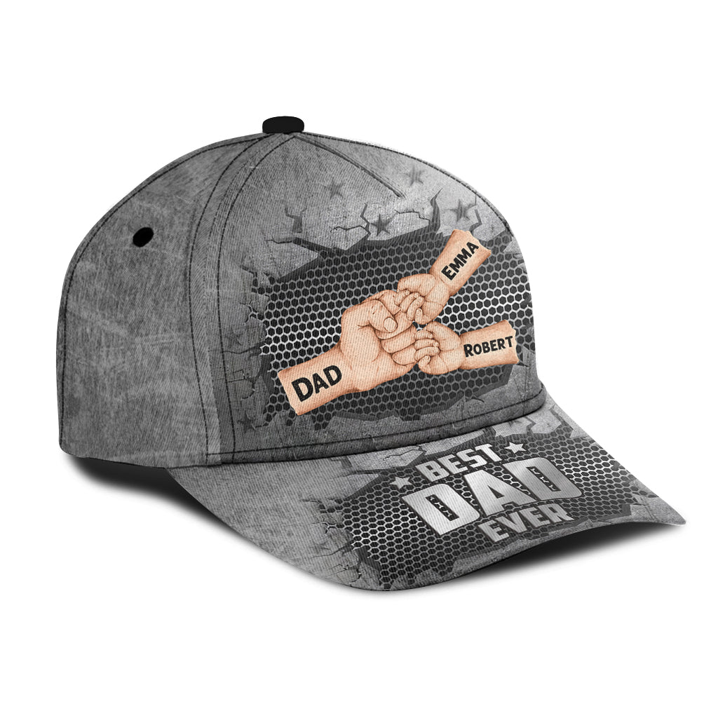 Best Dad Ever - Personalized Father Classic Cap