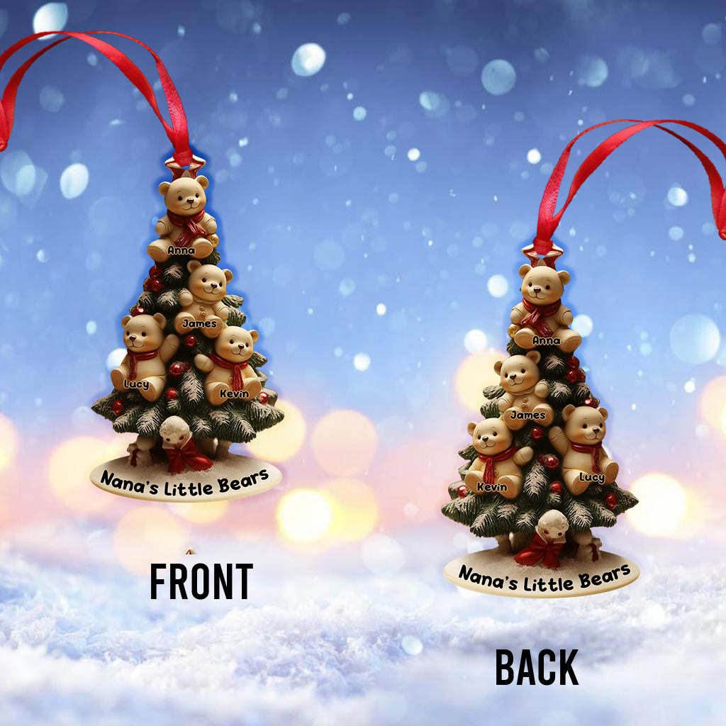 Little Bears - Personalized Grandma Ornament