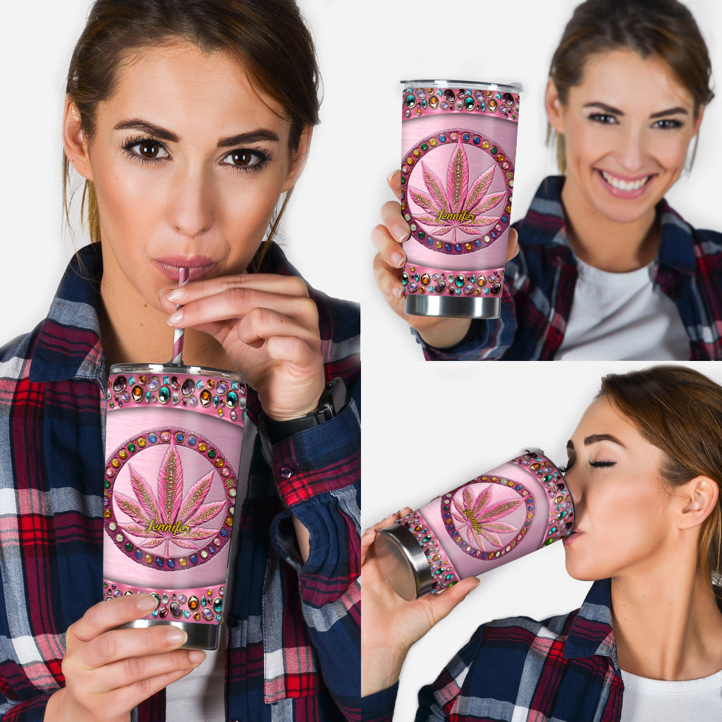Stoner Chick - Personalized Weed Tumbler