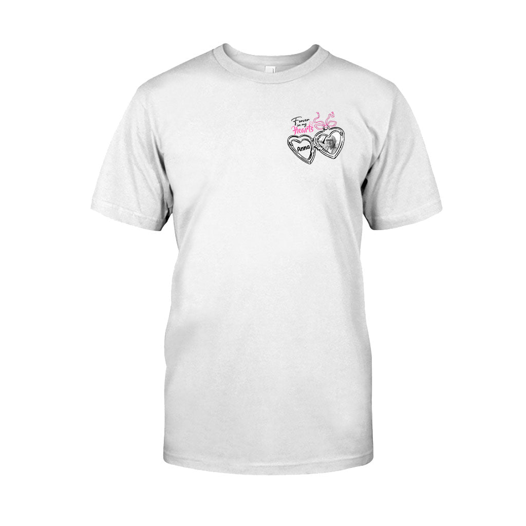 Forever In My Heart - Personalized Memorial T-shirt And Hoodie
