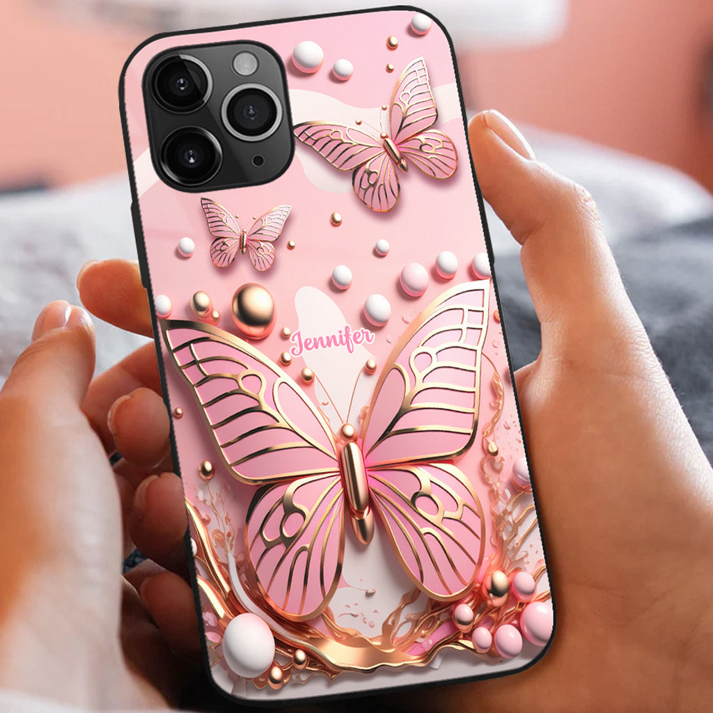 Love Butterflies - Personalized Butterfly Phone Case