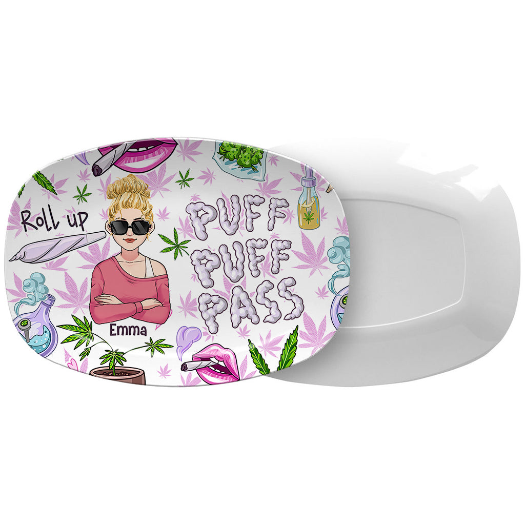 The Drink Has Weed - Personalized Weed Plate