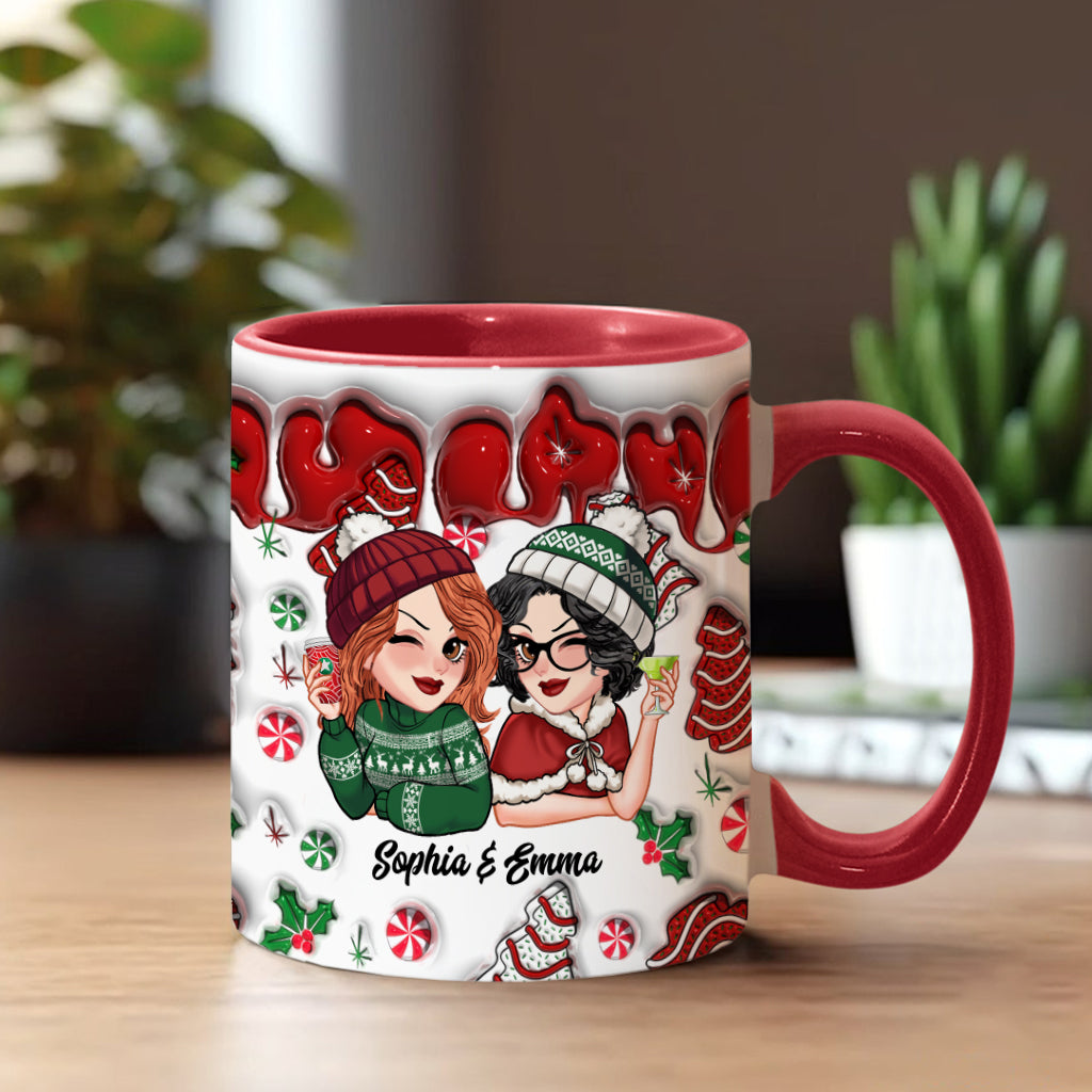 Best Bitches - Personalized Bestie Accent Mug