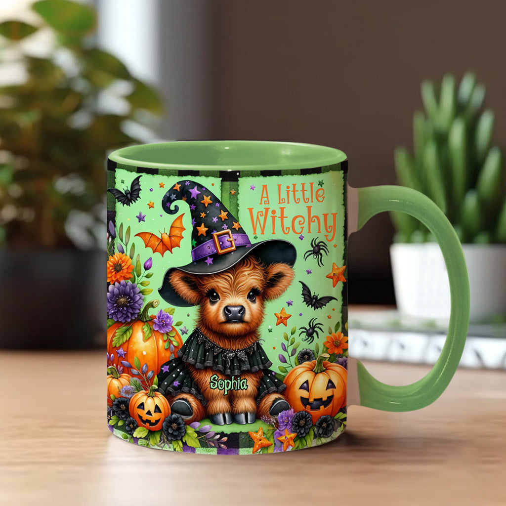 A Little Witch - Personalized Accent Mug