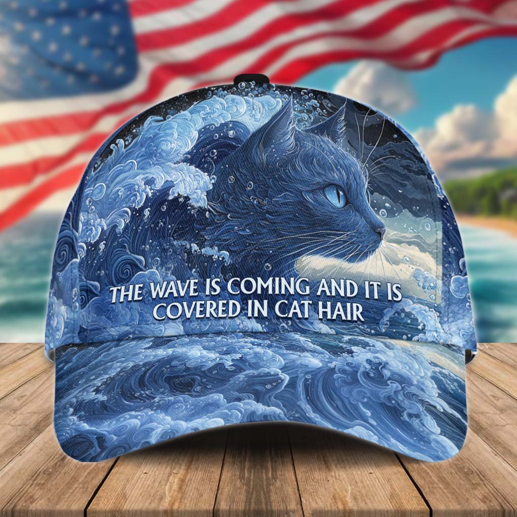 The Blue Cat Wave - Cat Classic Cap