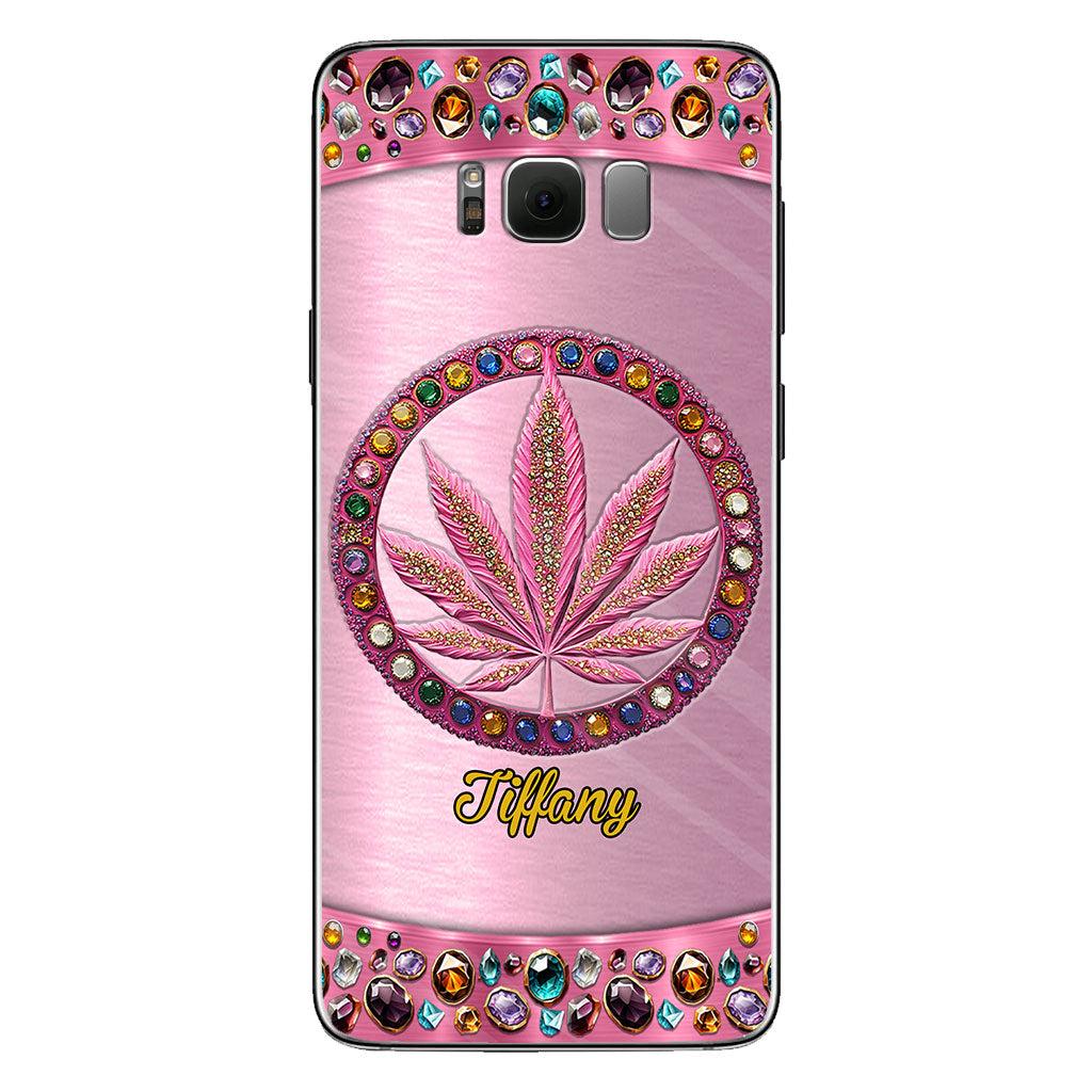 Stoner Chick - Personalized Weed Clear Phone Case