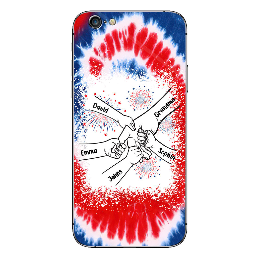 Grandma's Life 4th Of July - Personalized Grandma Phone Case