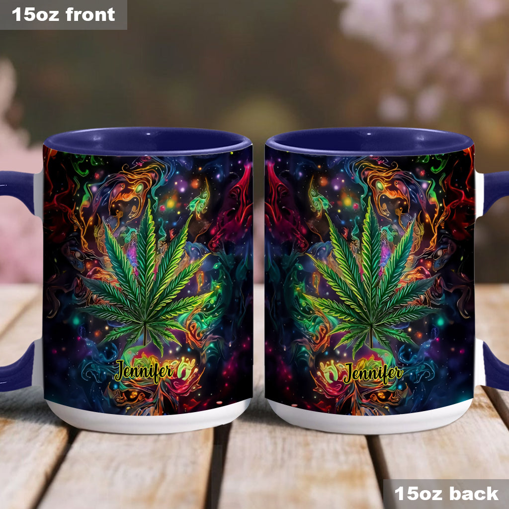 Stoner Chick - Personalized Weed Accent Mug