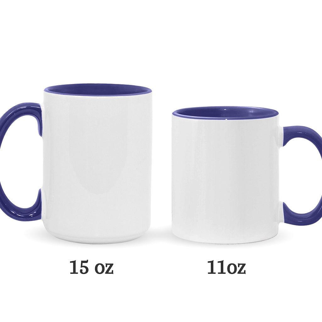 Cute Little Highland Cow - Personalized Accent Mug