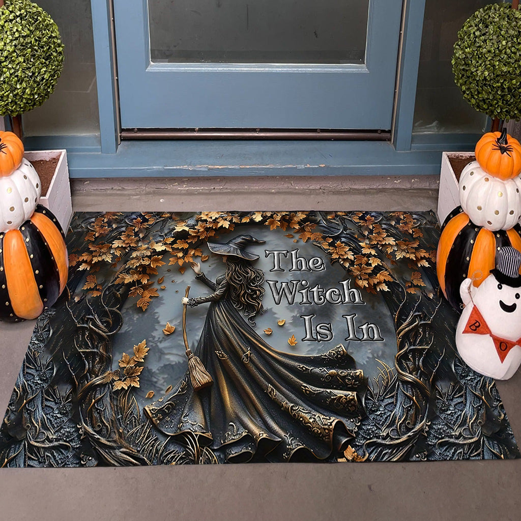 The Witch Is In - Witch Doormat