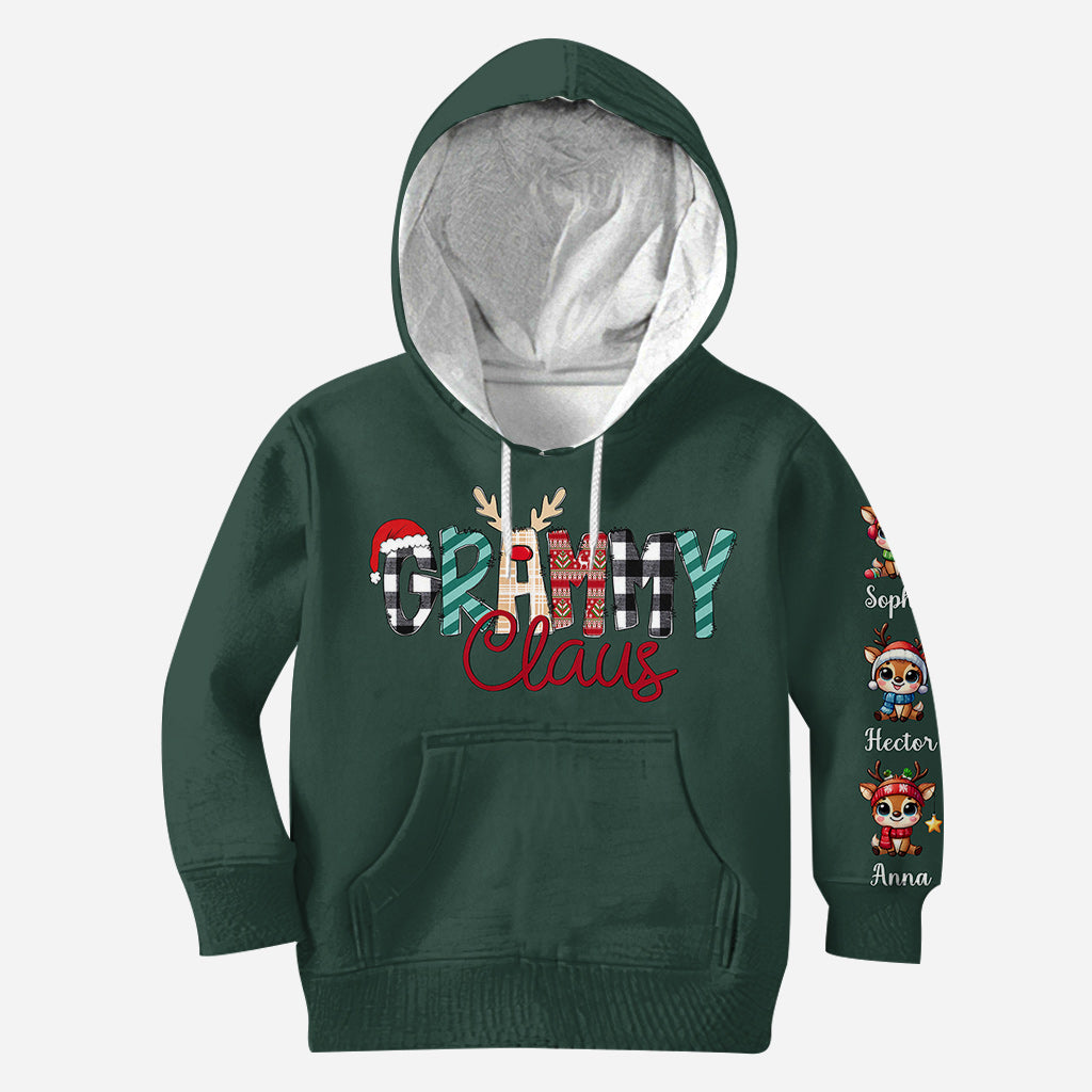 Grammy Claus - Personalized Grandma All Over Shirt