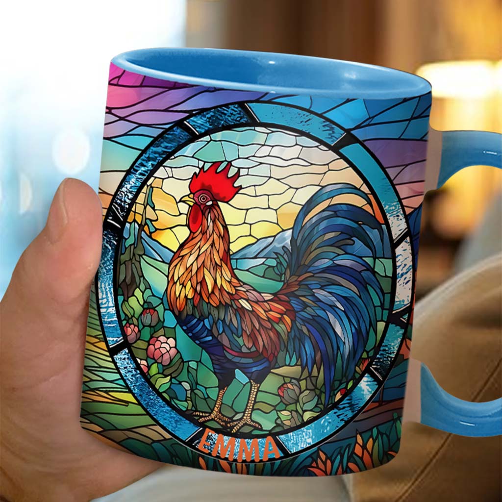 Love Chicken - Personalized Chicken Accent Mug