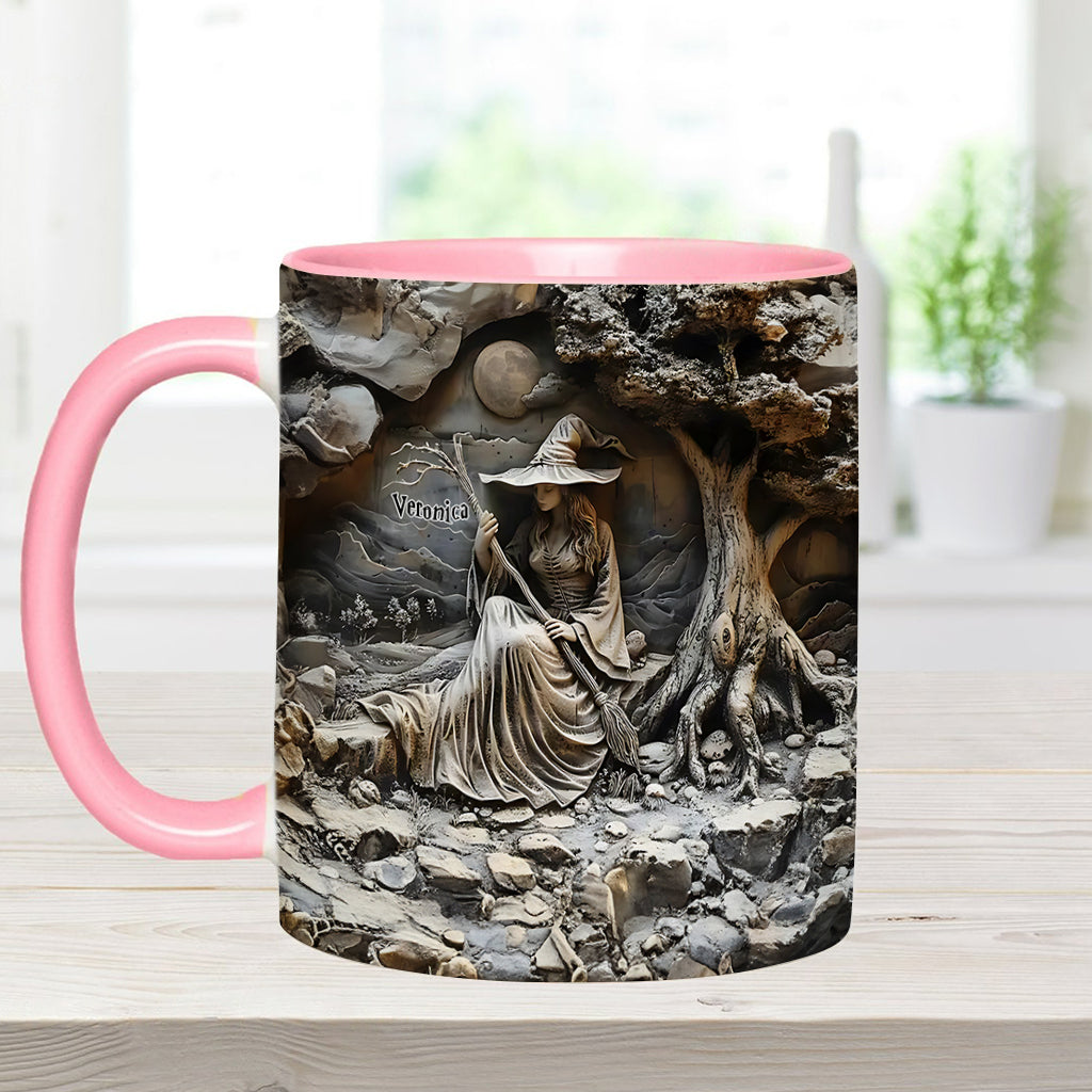 Beautiful Witch - Personalized Witch Accent Mug