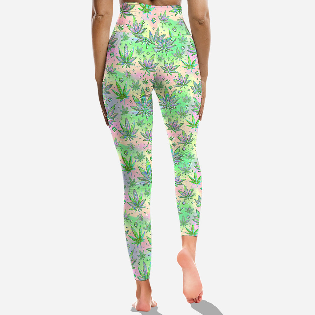 Mommy Lil Buds - Personalized Mother Cross Tank Top and Leggings