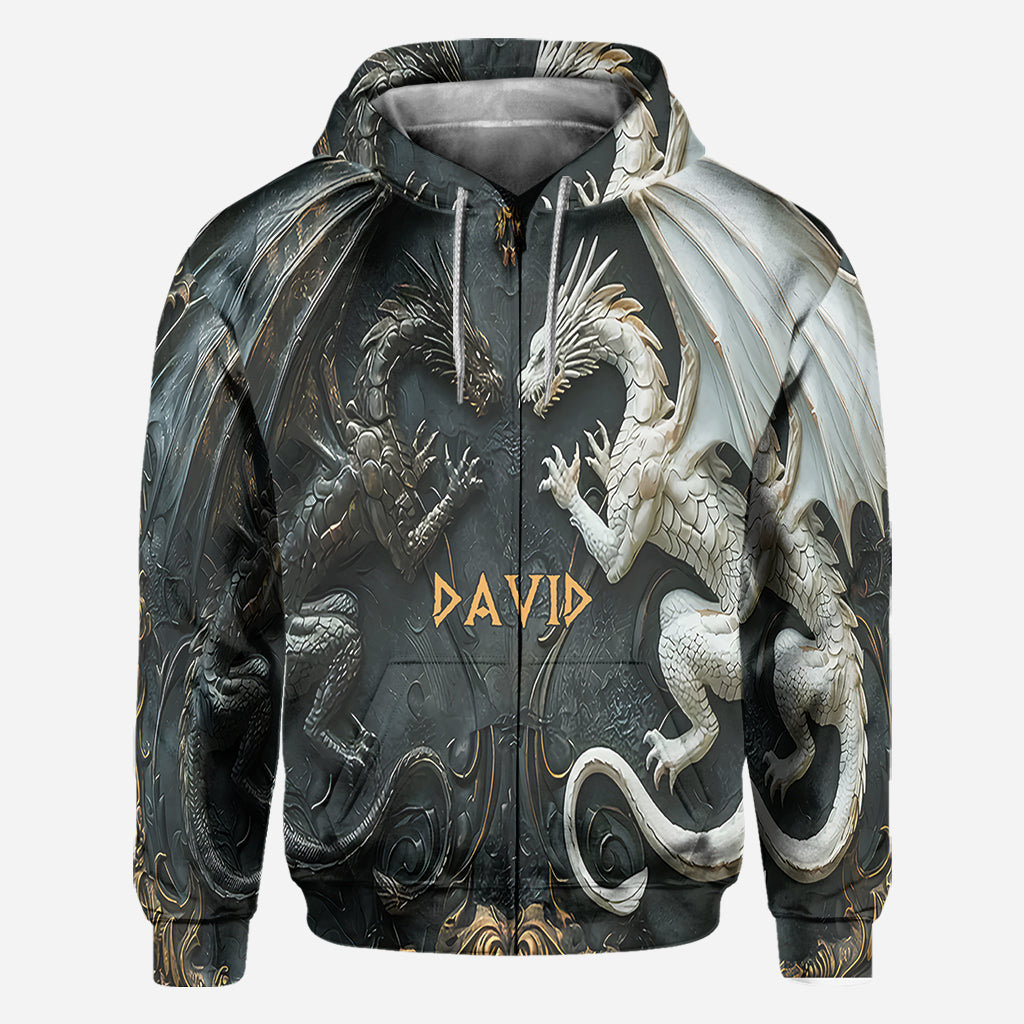 Love Dragons - Personalized Dragon All Over Shirt