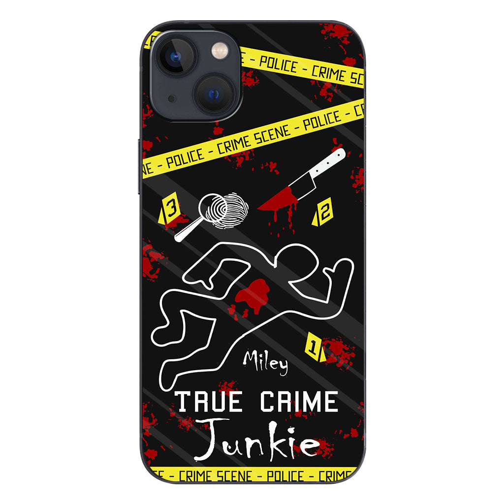 True Crime Junkie - Personalized Phone Case