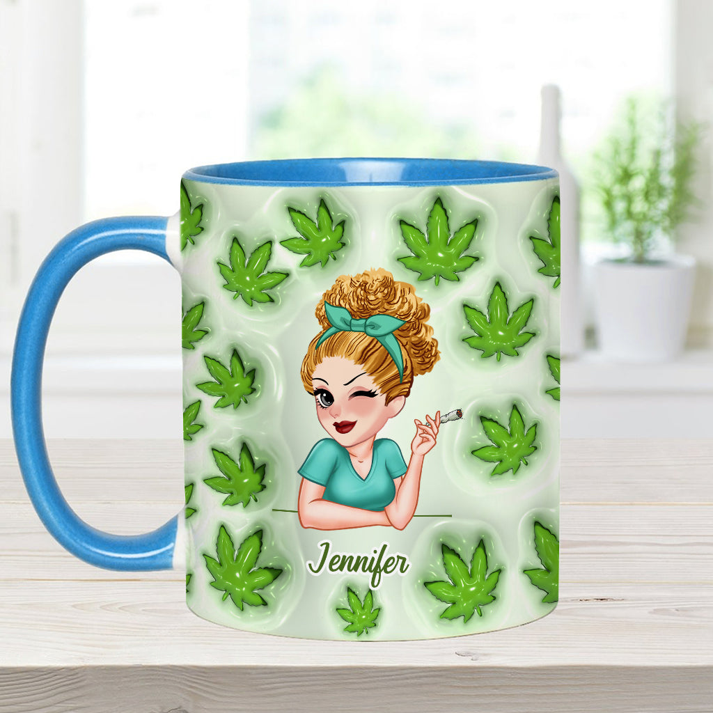 I Bet My Soul Smells Like Weed - Personalized Weed Accent Mug