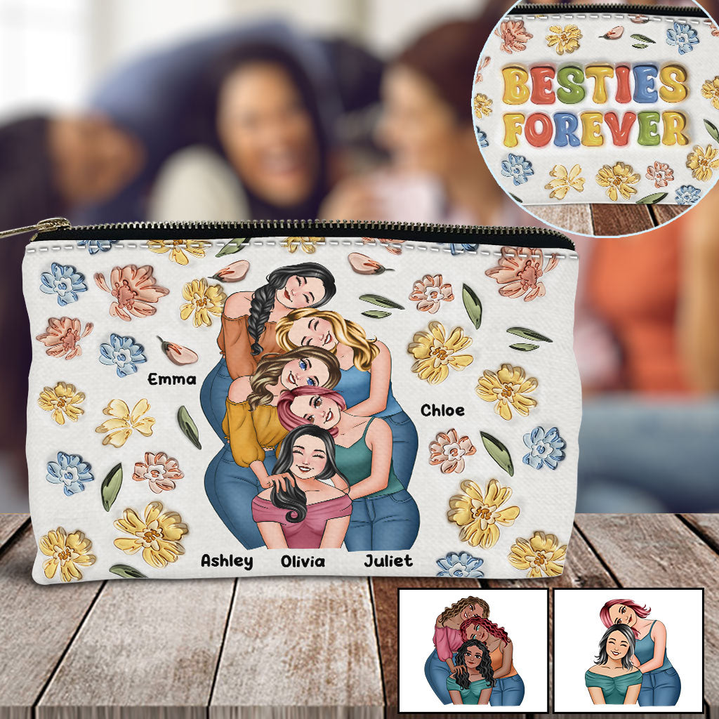 Besties Forever - Personalized Bestie Pouch