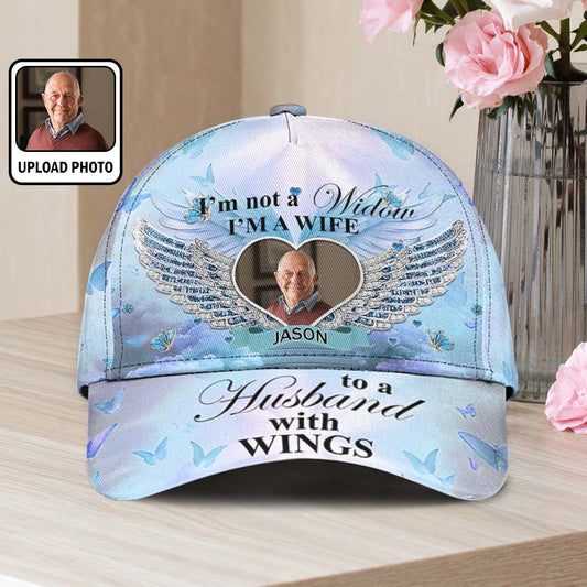 I'm Not A Widow - Personalized Memorial Classic Cap