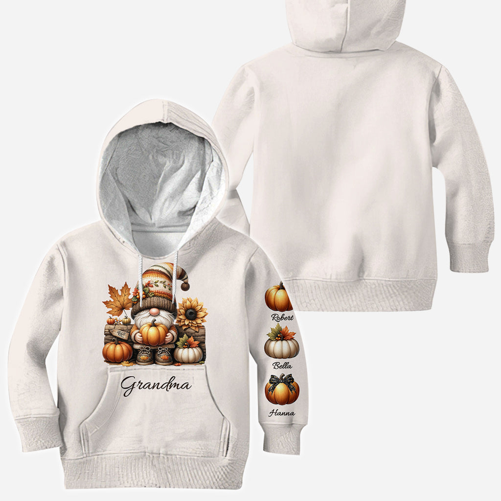 Grandma's Little Pumpkins - Personalized Grandma All Over Shirt