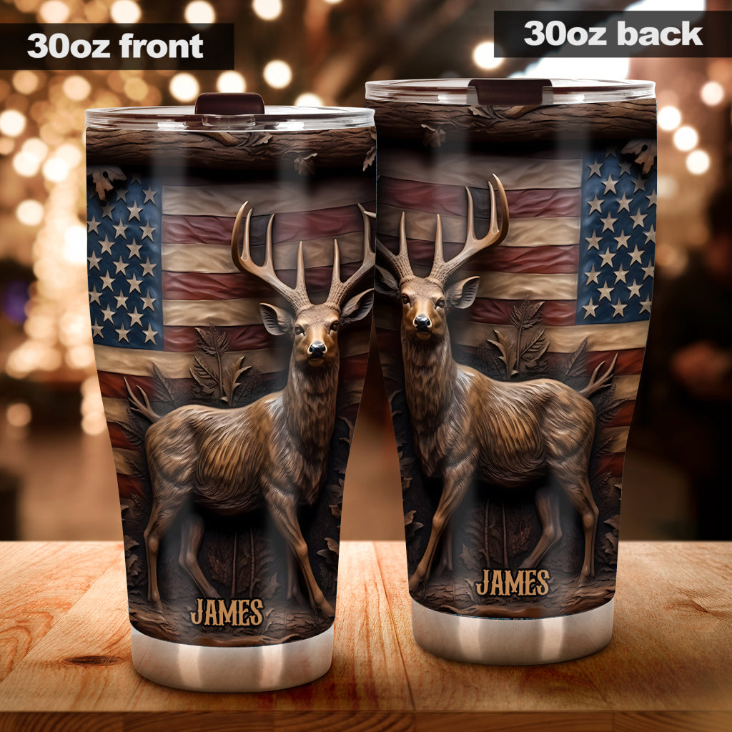 Love Hunting - Personalized Hunting Tumbler