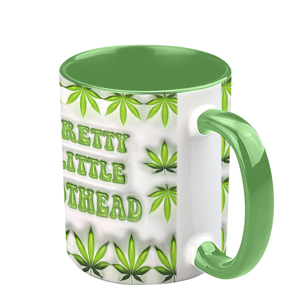 Pretty Little Pothead - Personalized Weed Accent Mug