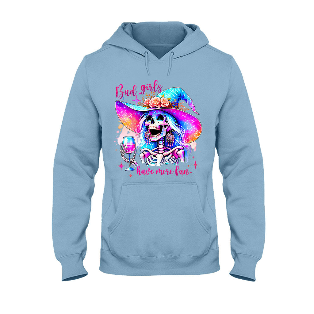 Bad Girls Have More Fun - Personalized Witch T-shirt And Hoodie