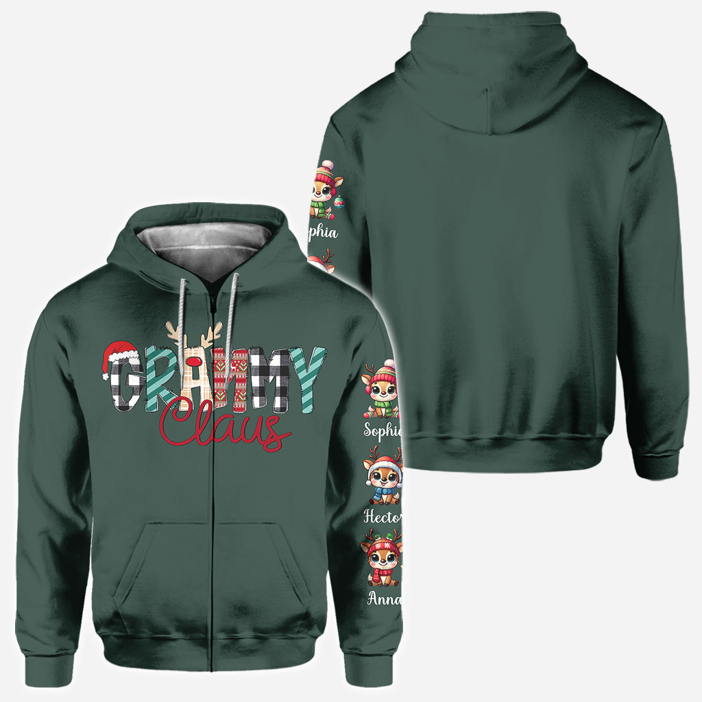 Grammy Claus - Personalized Grandma All Over Shirt