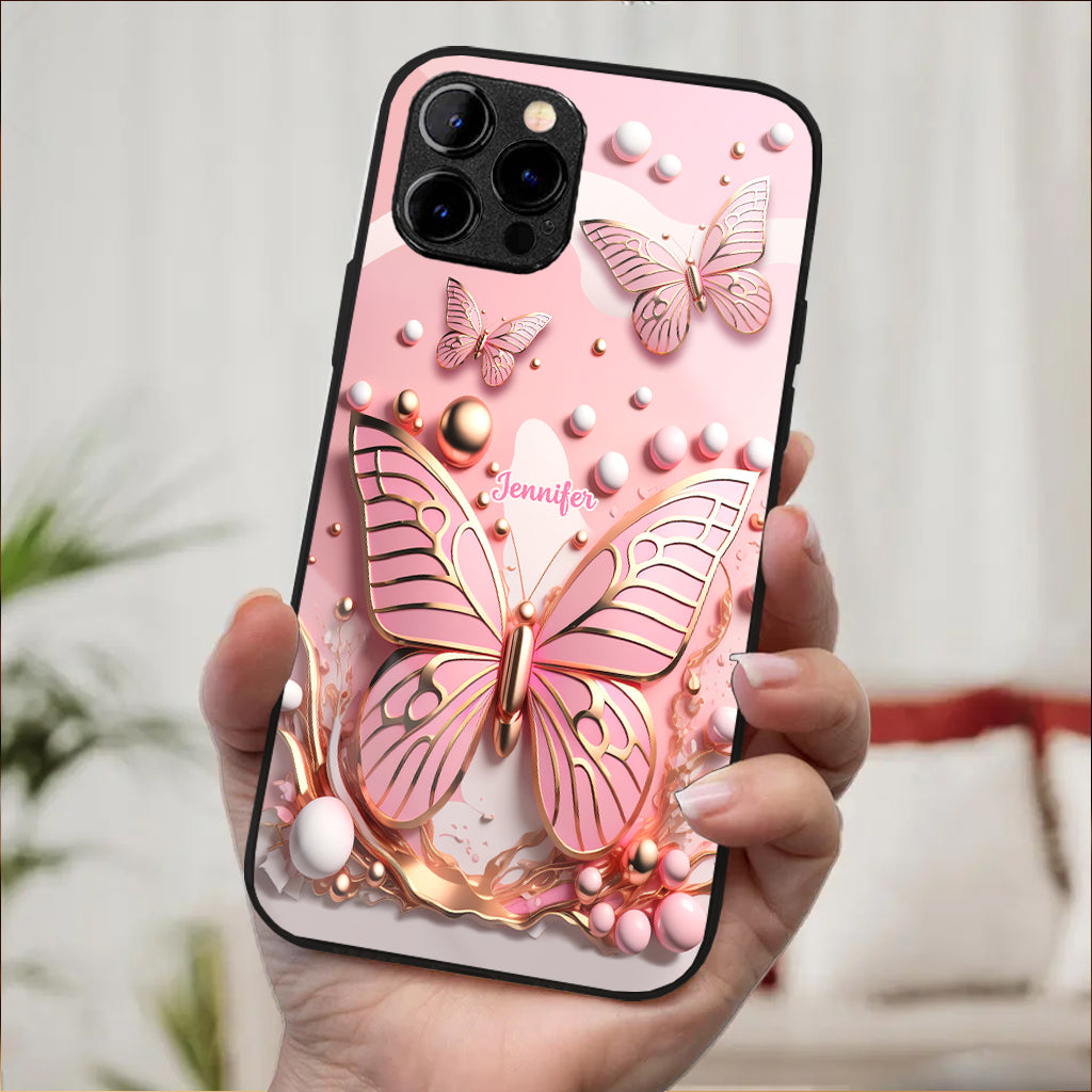 Love Butterflies - Personalized Butterfly Phone Case