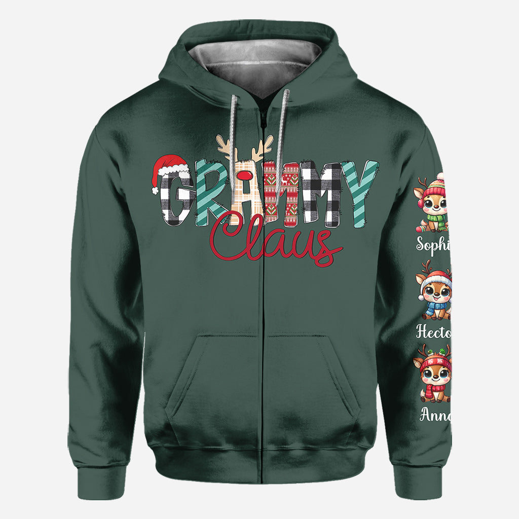 Grammy Claus - Personalized Grandma All Over Shirt