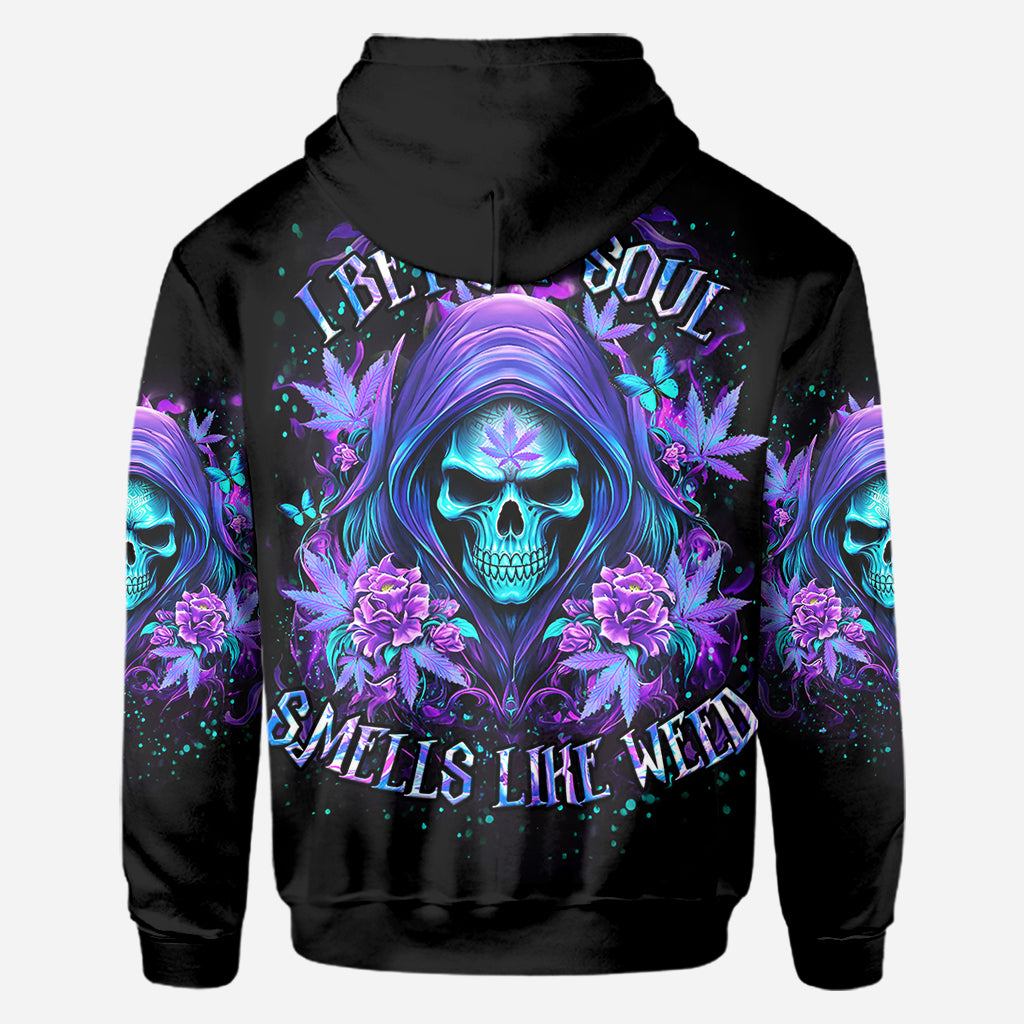 I Bet My Soul - Personalized Weed All Over Shirt