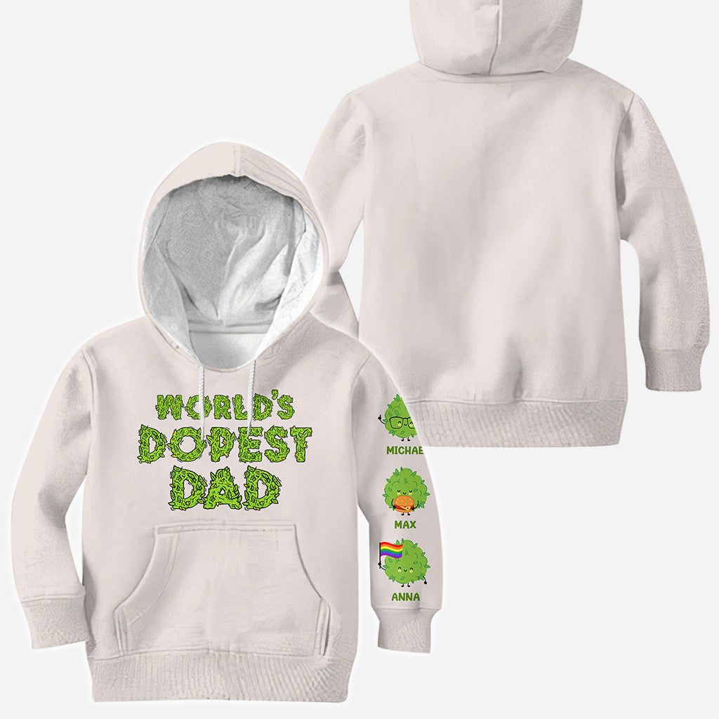 Dopest Dad Ever - Personalized Father All Over Shirt