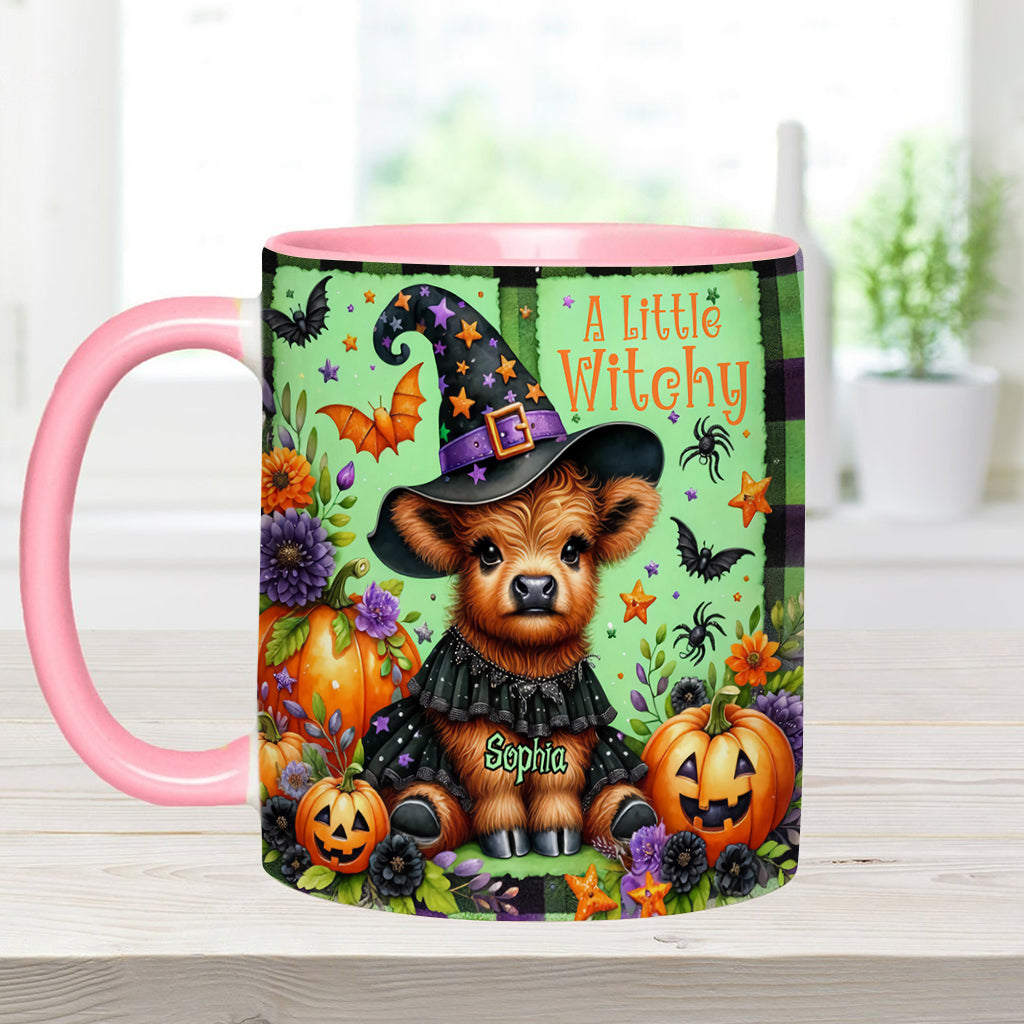 A Little Witch - Personalized Accent Mug