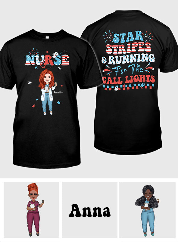 4th Of July Nurse Life - Personalized Nurse All Over Shirt
