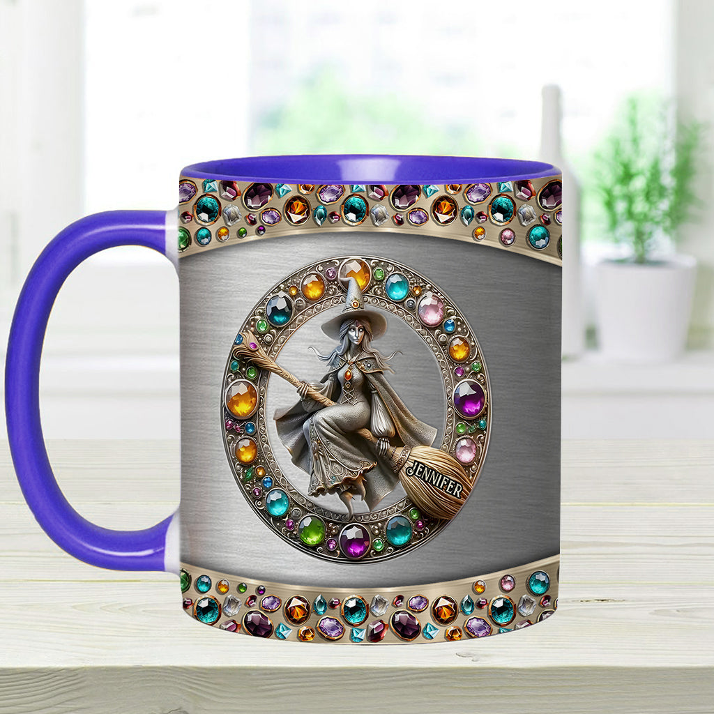 Beautiful Witch - Personalized Witch Accent Mug