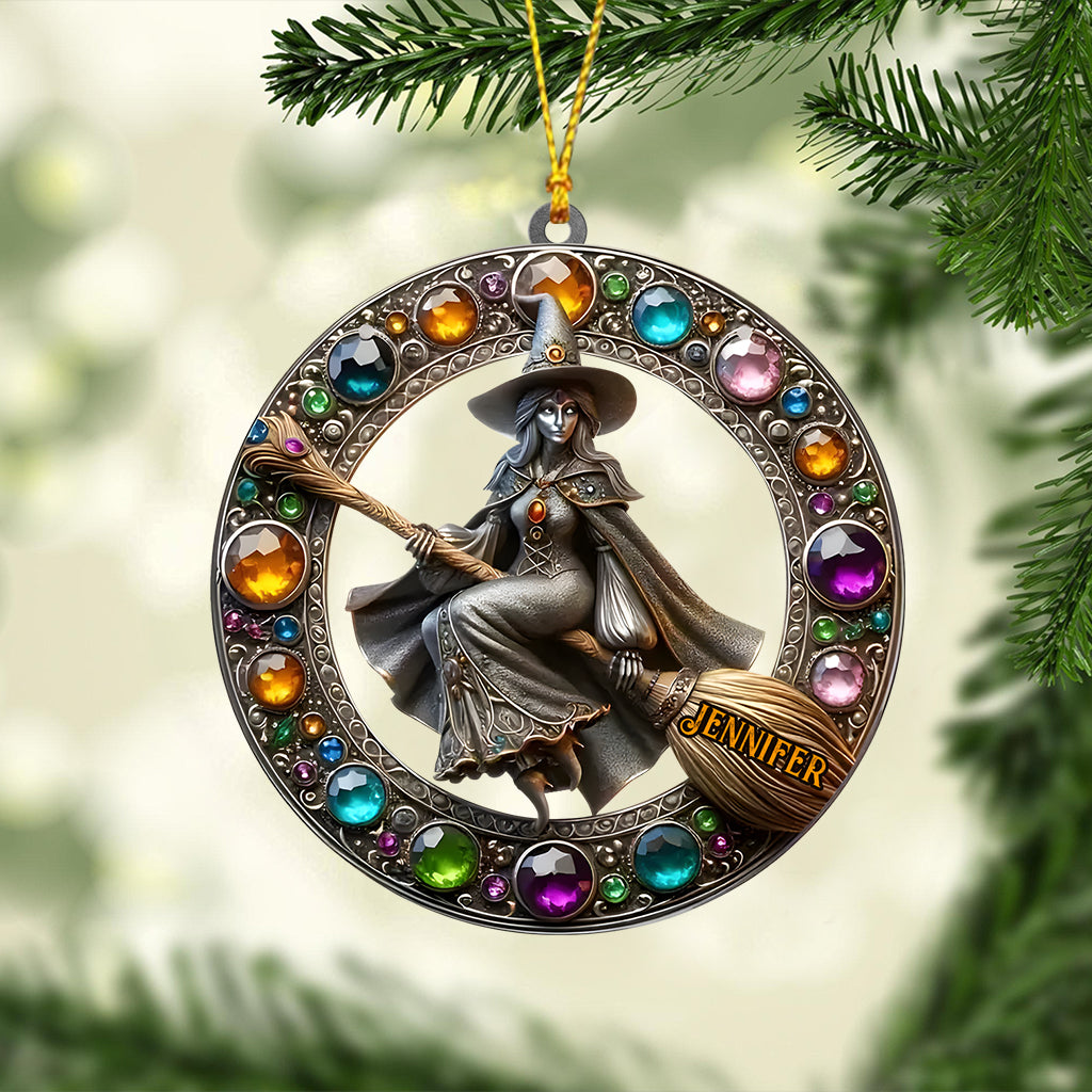 Beautiful Witch - Personalized Witch Ornament