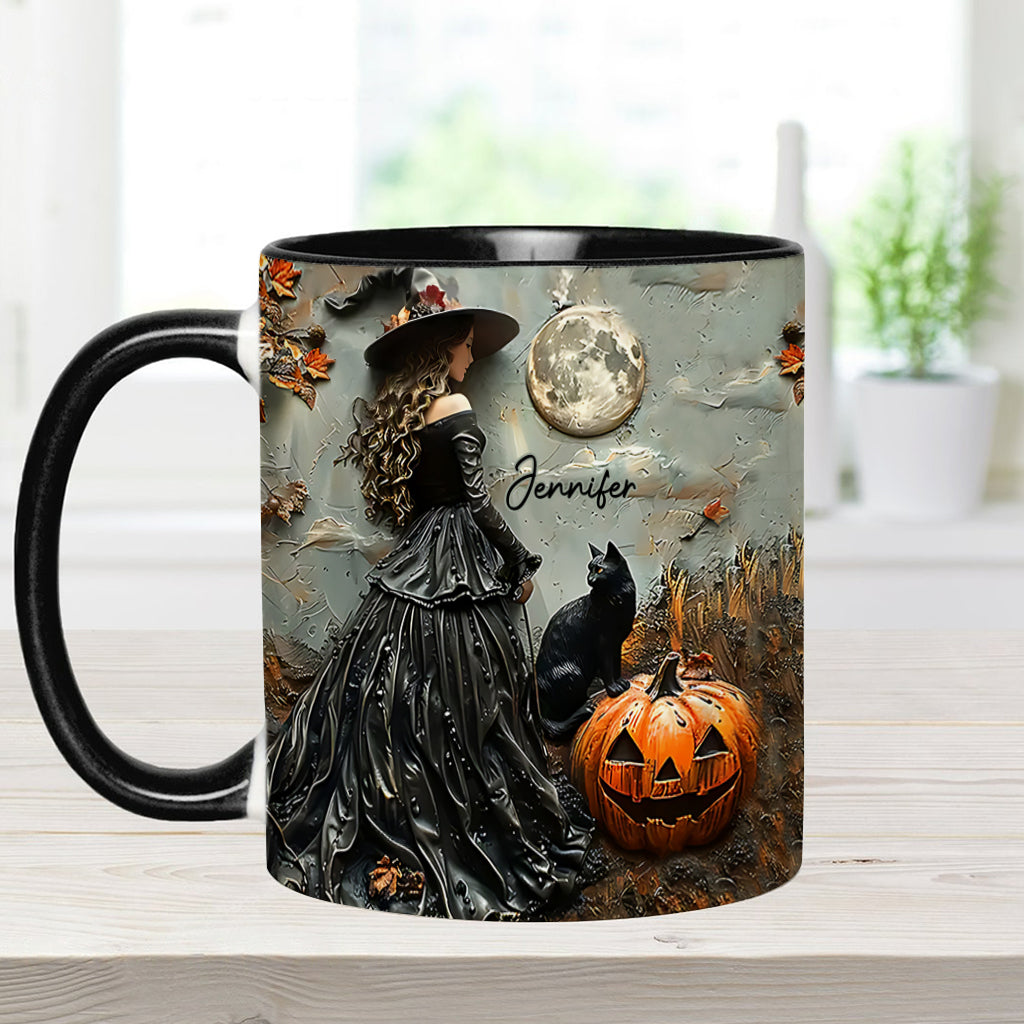 Beautiful Witch - Personalized Witch Accent Mug