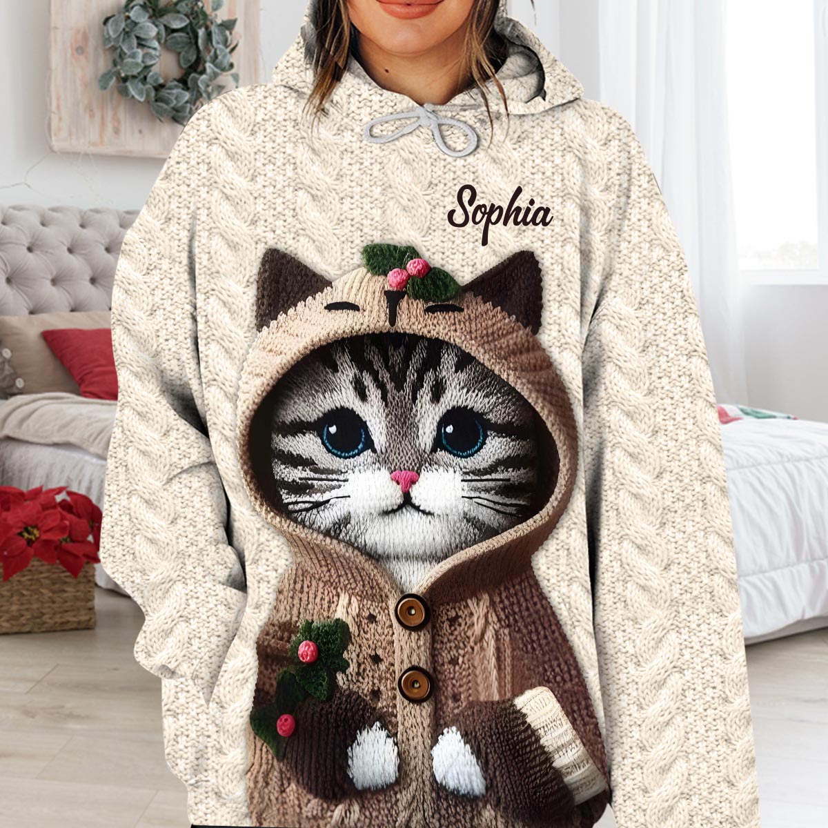 Cute Cat - Personalized Cat All Over Shirt